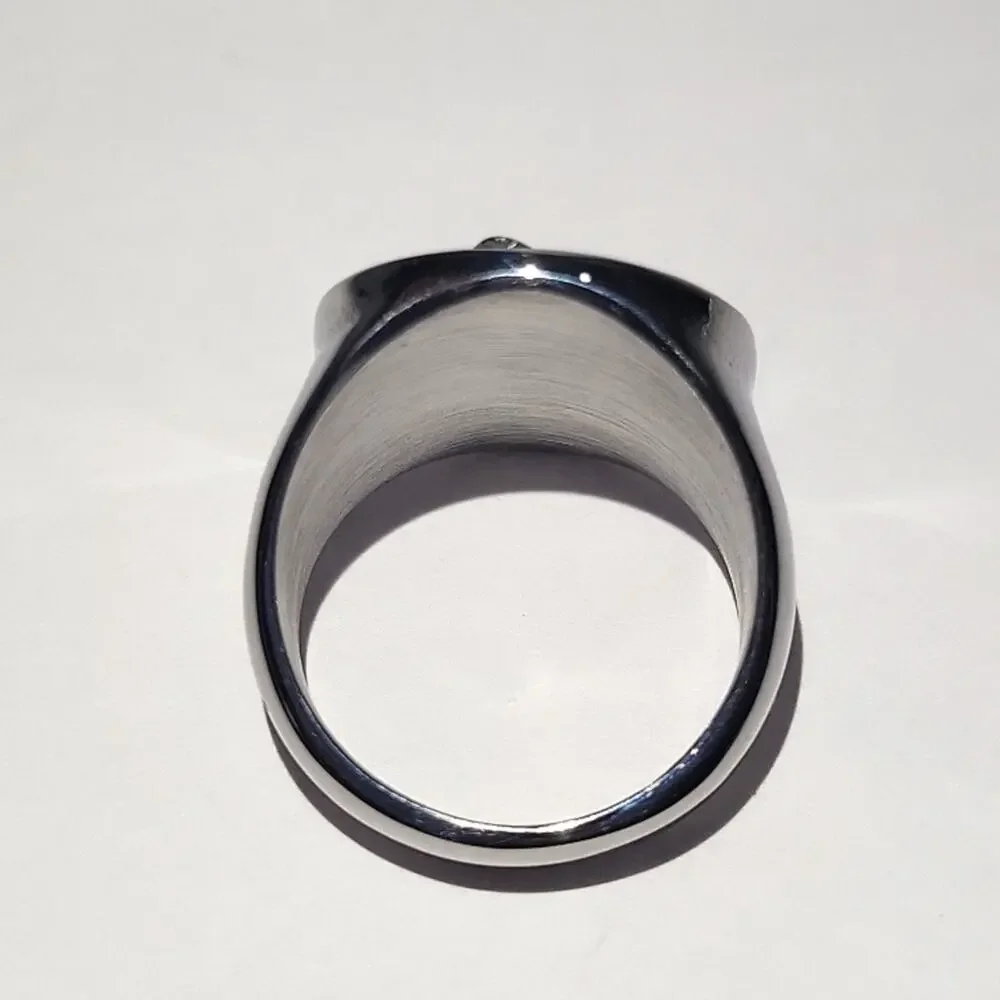 Lion Statement Handmade Men's Ring Size 9 NWT